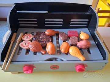 Gioco barbecue in legno