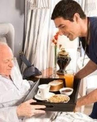 Badante 24h/12h con vitto e alloggio esperto