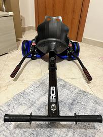 Hoverboard Viola + Hoverkart Led Bluetooth - NUOVO