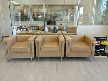 Poltrone e Divani in Pelle Beige