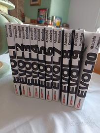 Serie completa manga Evol 1-10 pari al nuovo