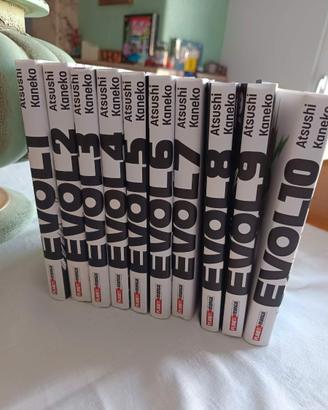 Serie completa manga Evol 1-10 pari al nuovo