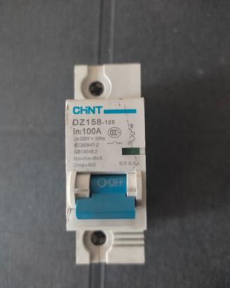 Interruttore Magnetotermico CHINT DZ158‑125