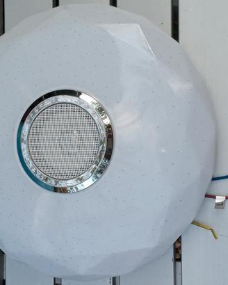 Plafoniera LED Smart 30W Cassa Bluetooth RGB