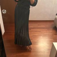 Gonna lunga plissettata