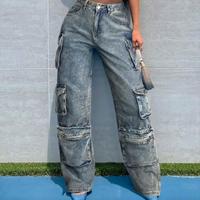 Jeans a gamba larga