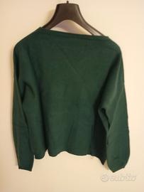 maglione verde bosco 