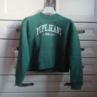 felpa verde pepe jeans