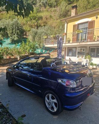 Peugeot 206 cc 1600 benzina anno 2005