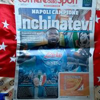GIORNALI 3° SCUDETTO DEL NAPOLI