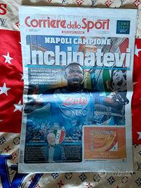 GIORNALI 3° SCUDETTO DEL NAPOLI