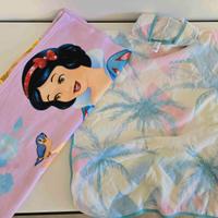 Telo mare Disney Principesse 70x140 + Poncho bimba