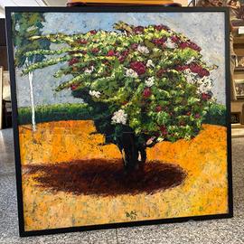 QUADRO 93 X 93 CM C/NERA ALBERO