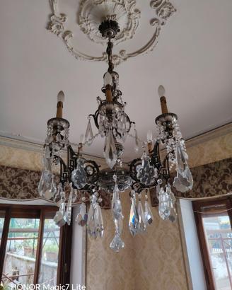 Lampadario stile Luigi XIV