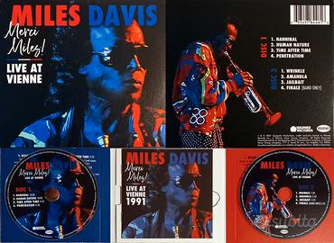 MILES DAVIS, MERCI MILES LIVE AT VIENNE (BOX 2 CD)
