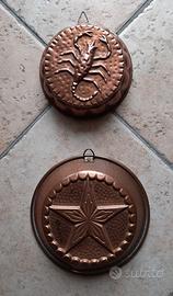 STAMPI FORMA BUDINO IN RAME STAGNATO DA ARREDAMENT