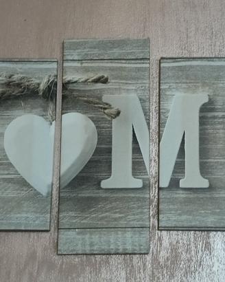 Quadro Moderno con scritta "Home"