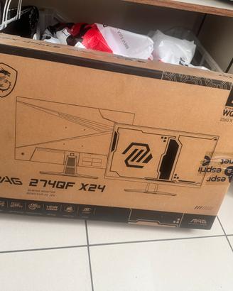 MSI 27" LED - MAG 274QF X24 GAMING MONITOR NUOVO
