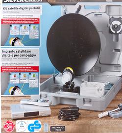 kit impianto satellitare per campeggio