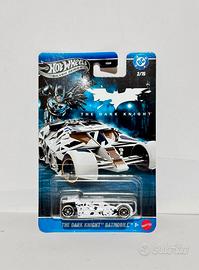 Hot Wheels The Dark Knight Silver Series Batmobile