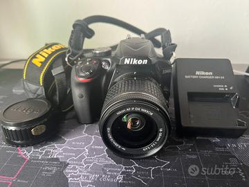 Nikon D3400 + Obiettivo 18-55