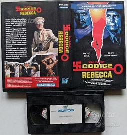 VHS - CODICE REBECCA =DELTAVIDEO=1992 =Ex noleggio