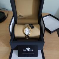 Orologio da donna Optima nuovo con pellicole.