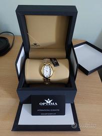 Orologio da donna Optima nuovo con pellicole.