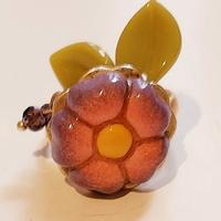 Anello Thun fiore rosa