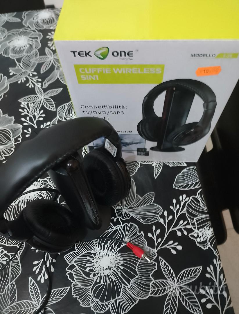 Tekkone cuffie wireless TV/DVD/MP3/PC/Hi -Fi - Audio/Video In vendita a Roma
