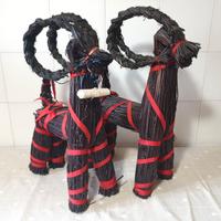 Capra alce renna natalizia paglia Christmas Yule