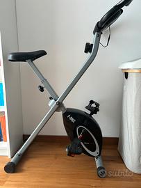 Cyclette pieghevole