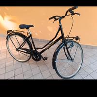Bicicletta nera olanda nuova
