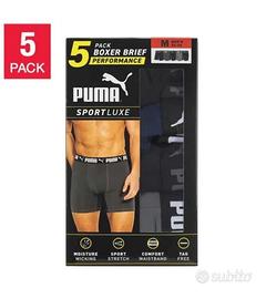 boxers di puma  da 5 pezzi 