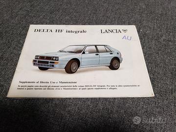 libretto uso e manutenzione lancia delta evo