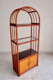 Lotto arredamento originale Rattan Wood con tavolo