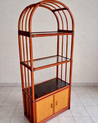 Lotto arredamento originale Rattan Wood con tavolo