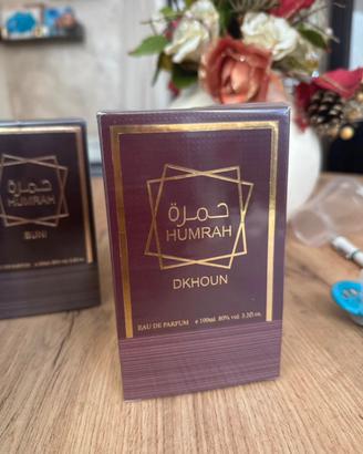 Profumo arabo unisex 100 ml HUMRAH dkhoun