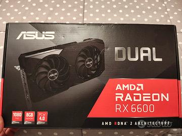 ASUS Dual AMD Radeon RX 6600 8GB GDDR6 – Come Nuov