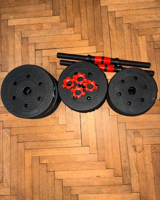 Set di manubri 20 kg