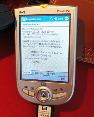 hp iPAQ Pocket PC h1900 + kit TOMTOM NAVIGATOR