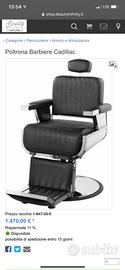 Poltrona da barbiere