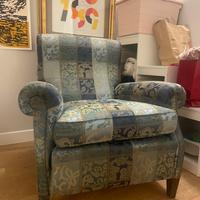 2 Poltrone con braccioli