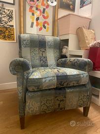 2 Poltrone con braccioli