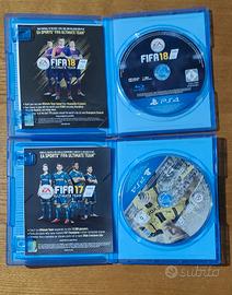2 giochi fifa 17 fifa 18 ps4