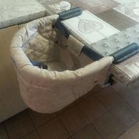 Seggiolino pappa da tavolo