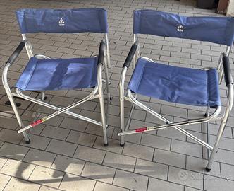 Sedie da regista X campeggio