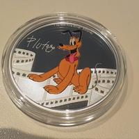 moneta argento 999 1oz pluto walt disney 