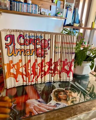 Enciclopedia il corpo umano De Agostini - 1990