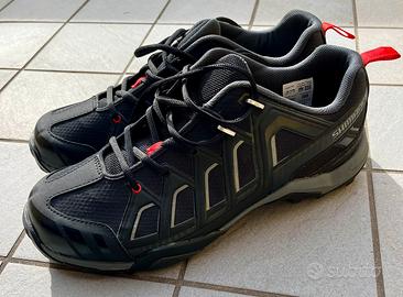 Scarpe ciclismo Shimano SPD nere n.45 MTB